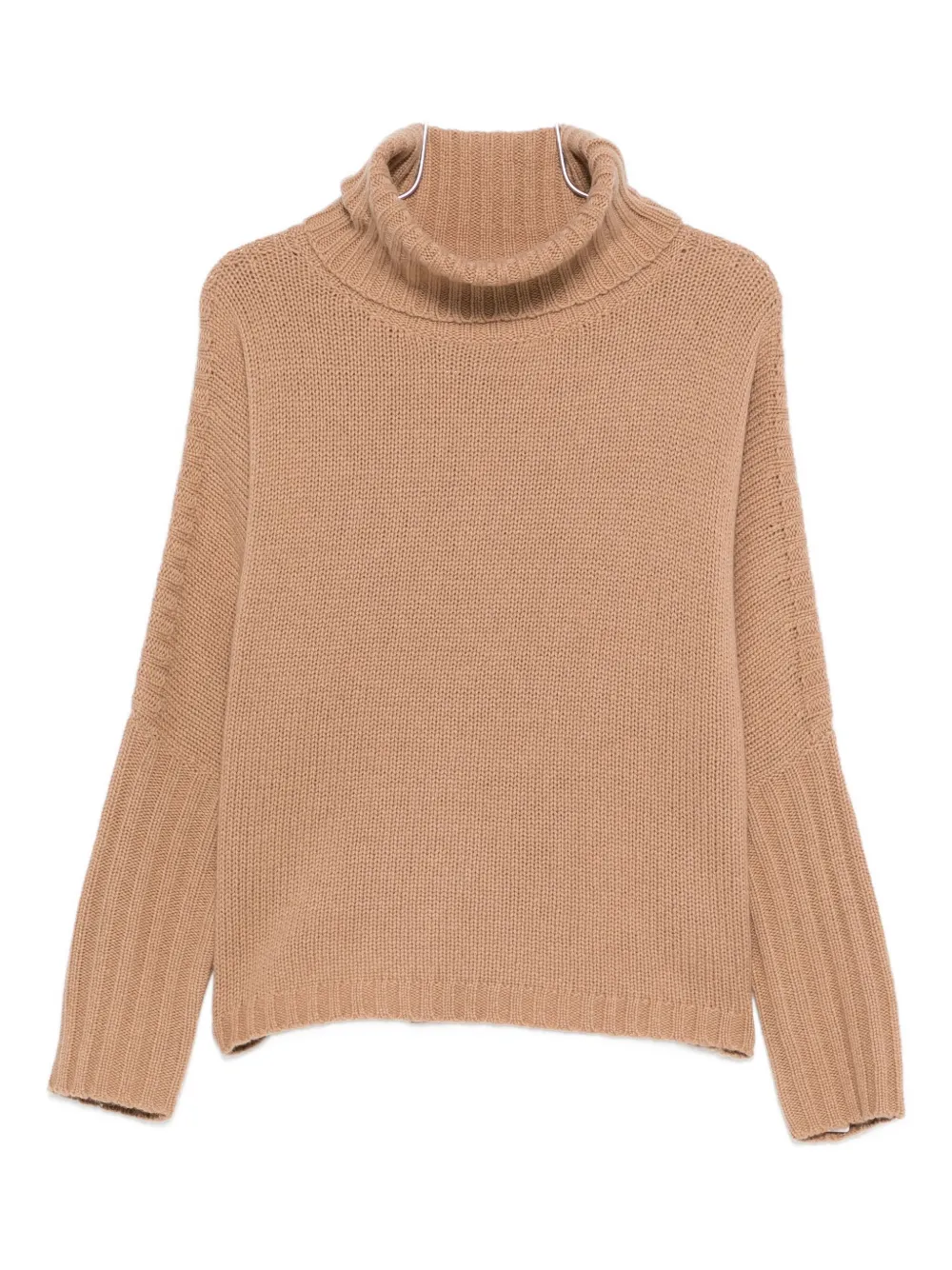 Kristensen Du Nord Turtleneck Sweater In Brown