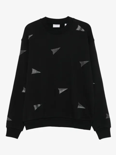Les Deux flag-print sweatshirt