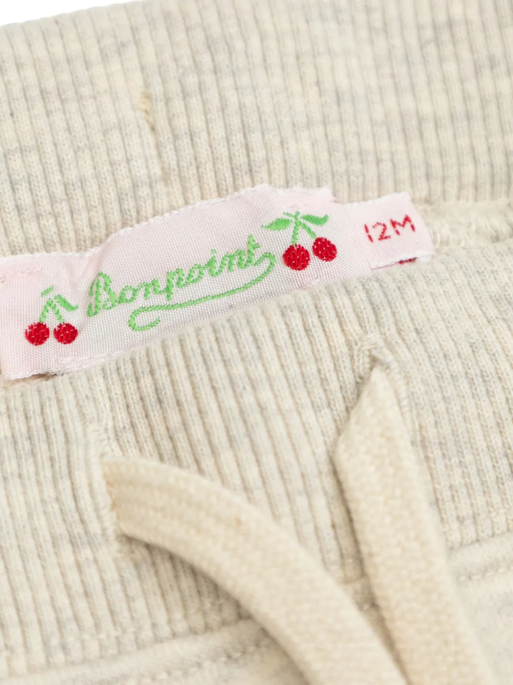 Bonpoint Drawstring-fastening Trousers In Neutral