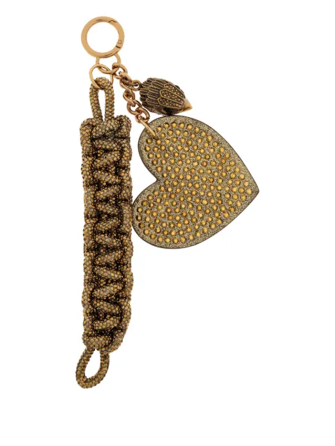 Kurt Geiger London crystal-embellished keyring