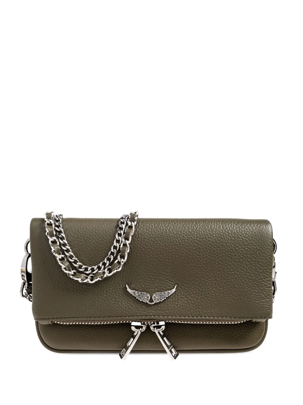 Zadig&Voltaire chain-embellished tote bag | Green | Image 1