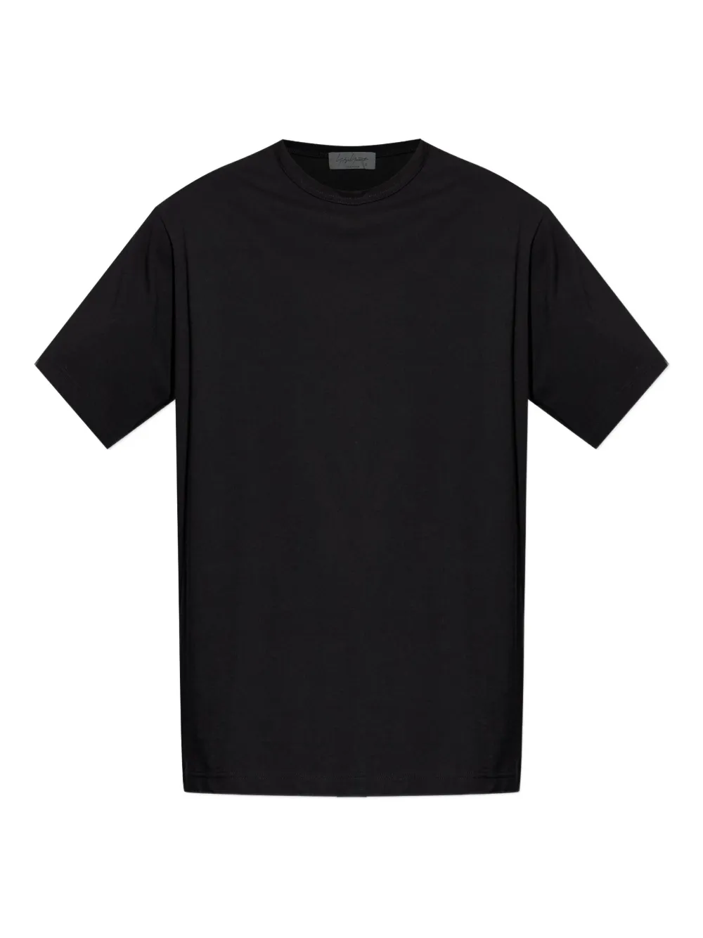 Yohji Yamamoto short-sleeve cotton t-shirt | Black | Image 1