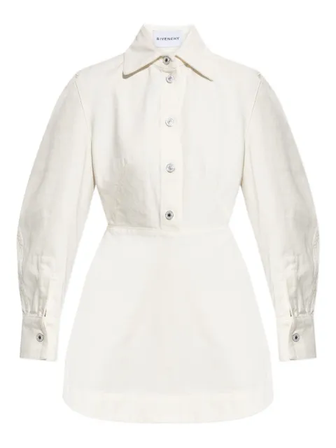 Givenchy button-fastening mini dress