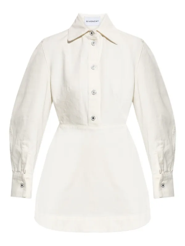 givenchy shirt dress Givenchy Belted Silk-satin Shirt Dress - Women - Bright green Dresses