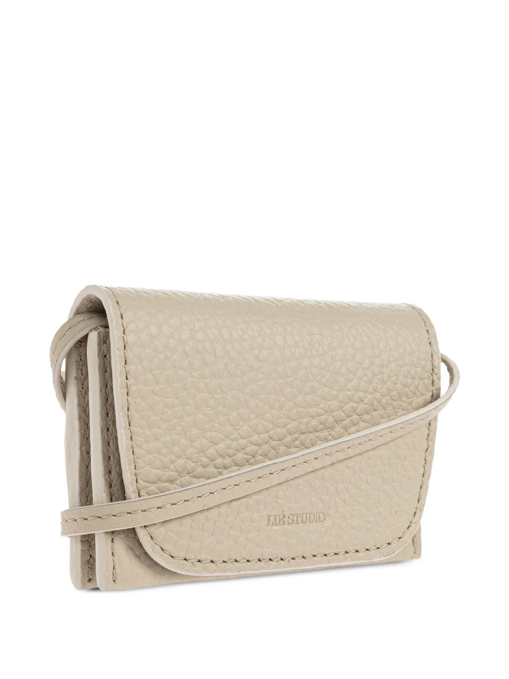  Lie Studio Leather Mini Bag - Neutrals 