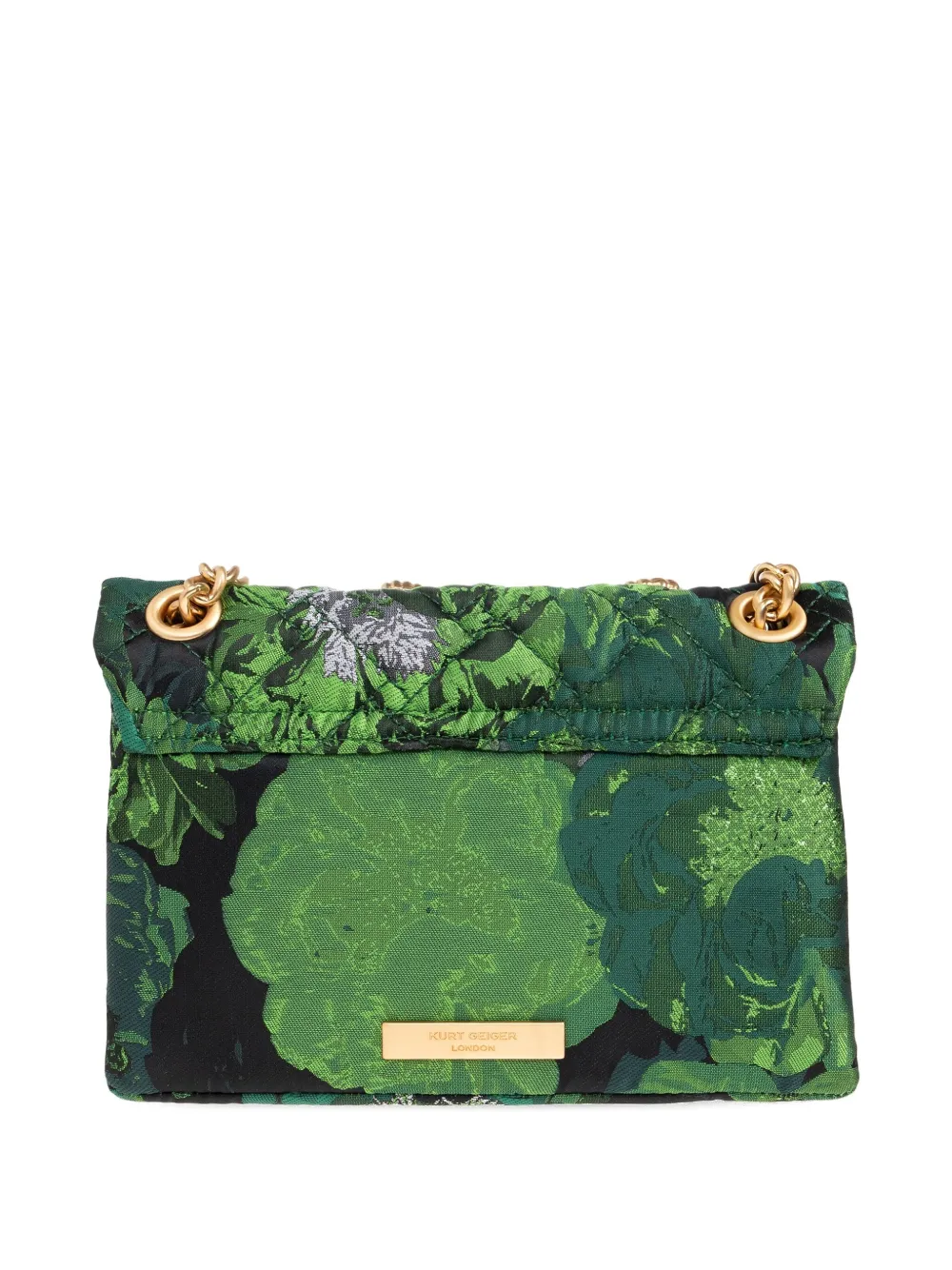 Kurt Geiger Mini Kensington Shoulder Bag In Green
