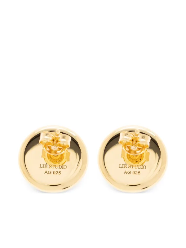 Lié Studio Eloise ピアス | ゴールドトーン | FARFETCH JP