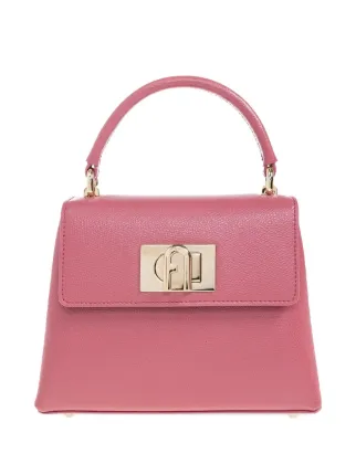 Furla Lock Furla top-handle Lock Tote Bag | Pink | FARFETCH UK