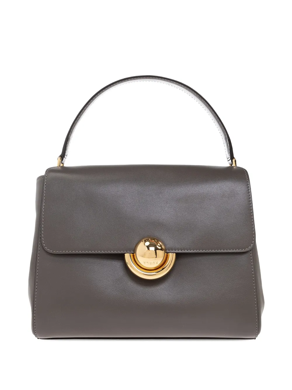 Furla Domus Top-handle Tote Bag In Gray