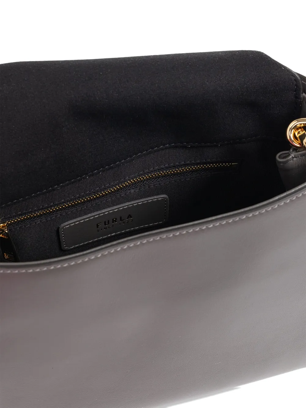 Furla Domus Top-handle Tote Bag In Gray