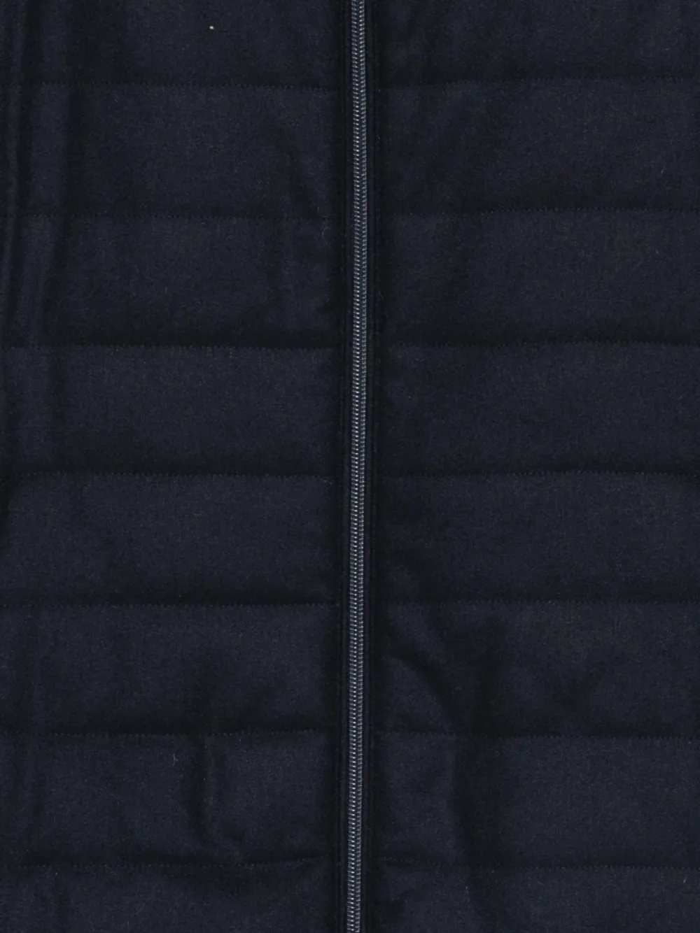 Kiton Quilted Vest In Blue