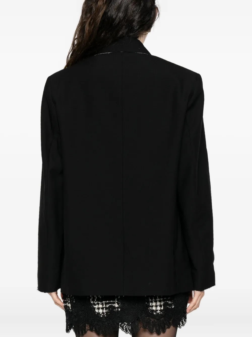 Kristensen Du Nord Single-breasted Blazer In Black