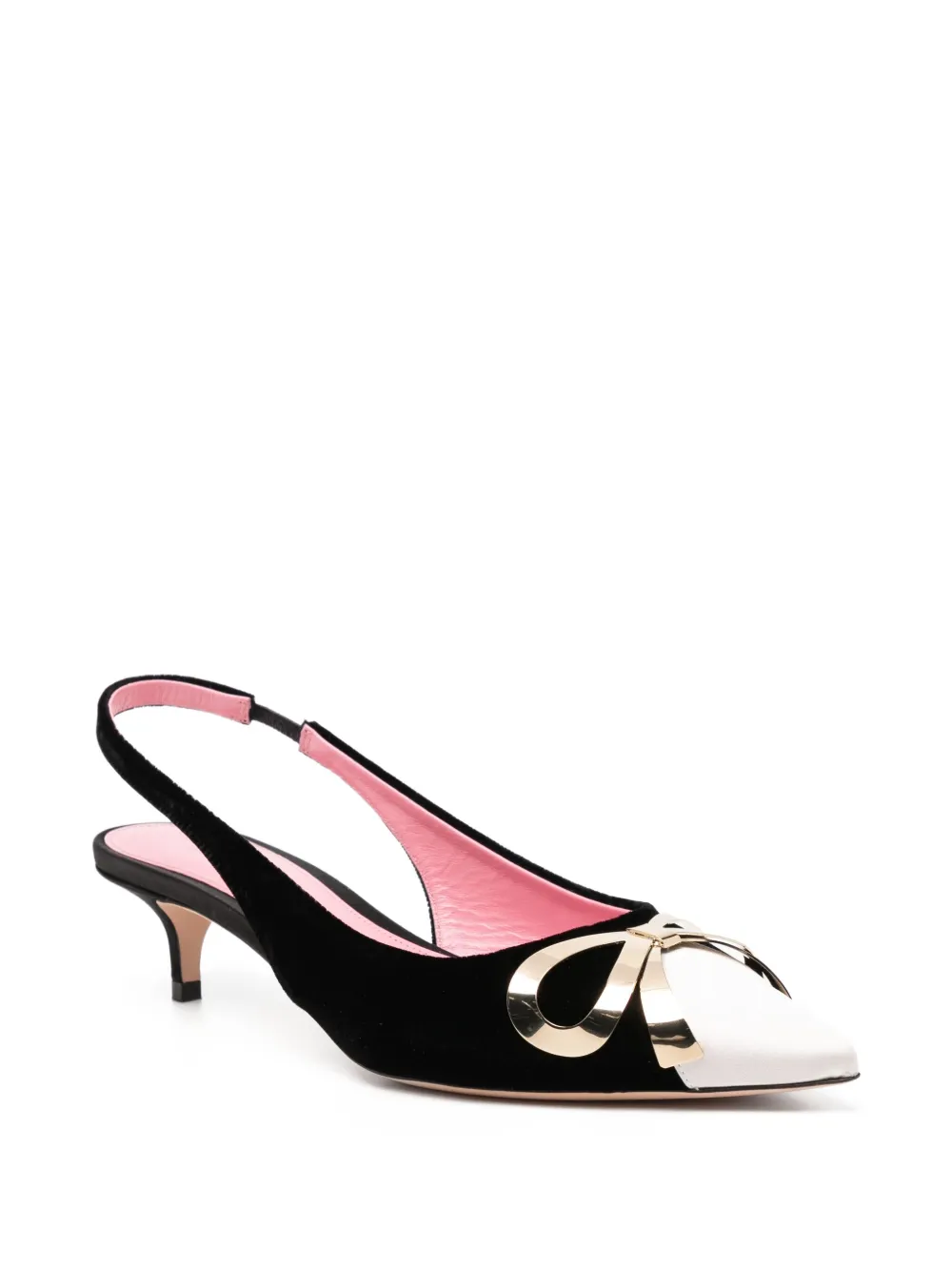 Giambattista Valli Pumps verfraaid met strik Zwart