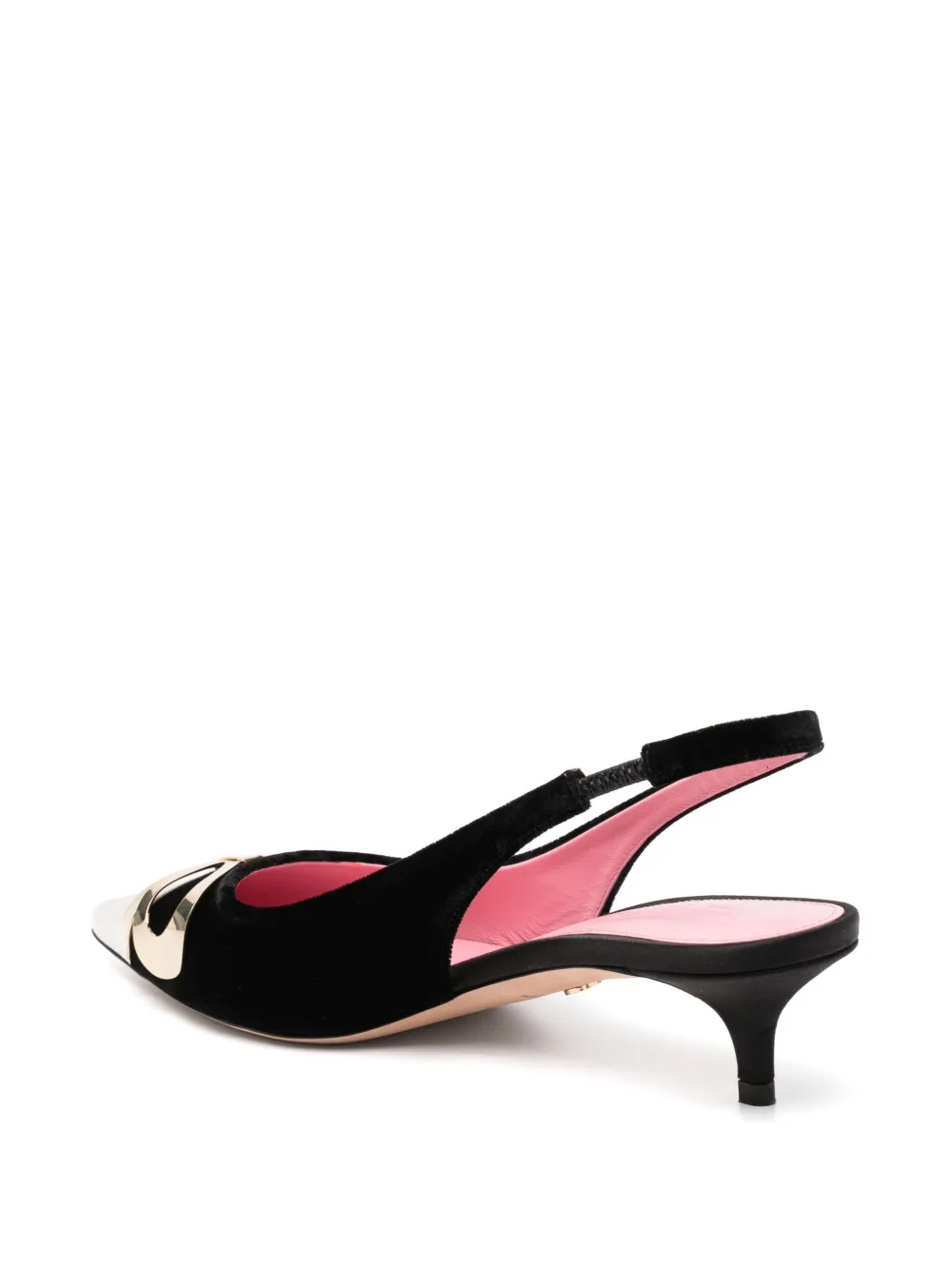 Giambattista Valli Pumps verfraaid met strik Zwart