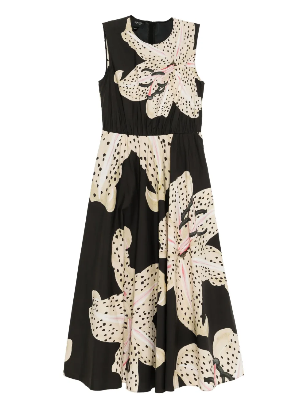 Giambattista Valli floral-print dress - Grey