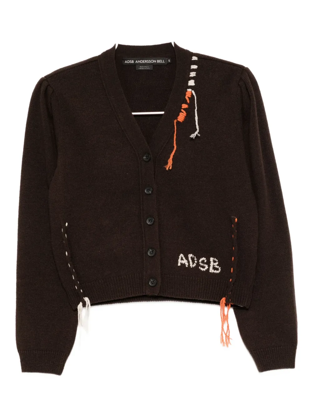 Andersson Bell Morgan Cardigan In Brown
