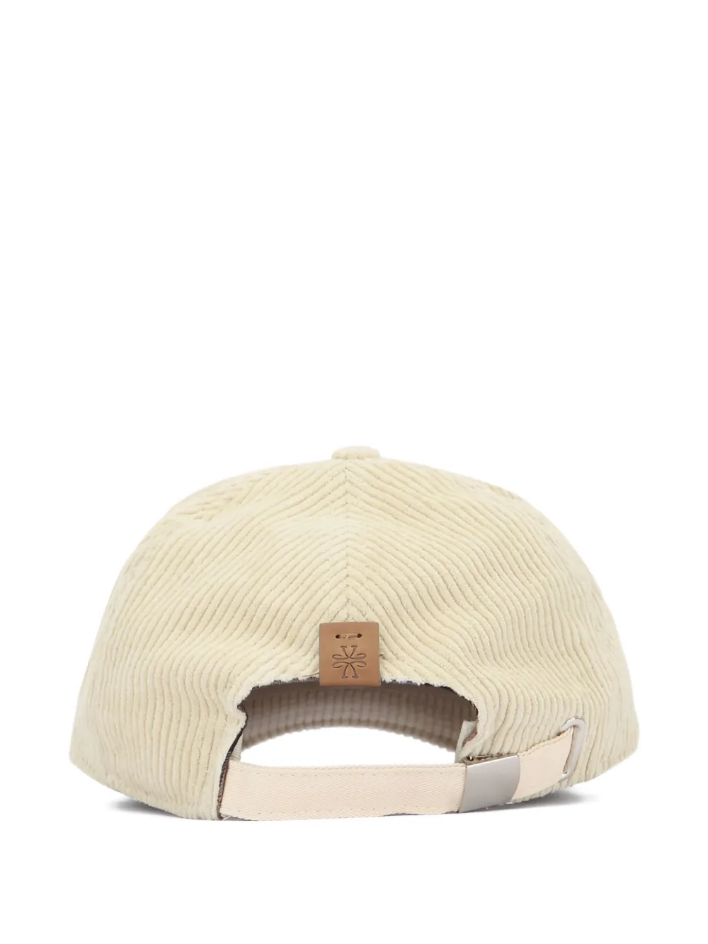 Jacob Cohën corduroy baseball cap - Beige