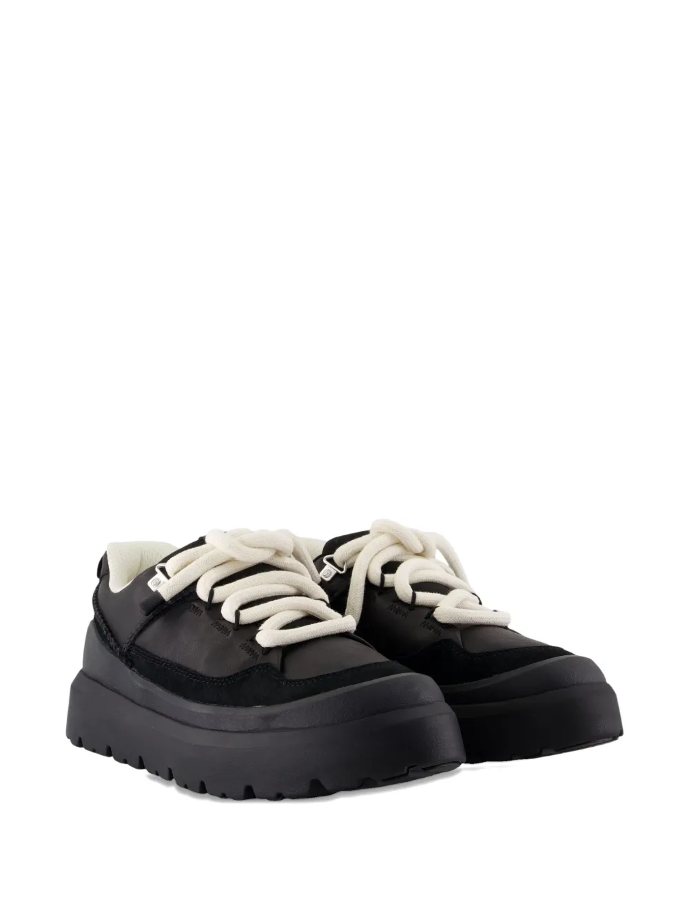 UGG Heritage Utility leather lace-up sneakers Black