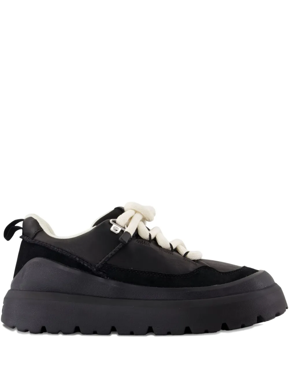 UGG Heritage Utility leather lace-up sneakers Black