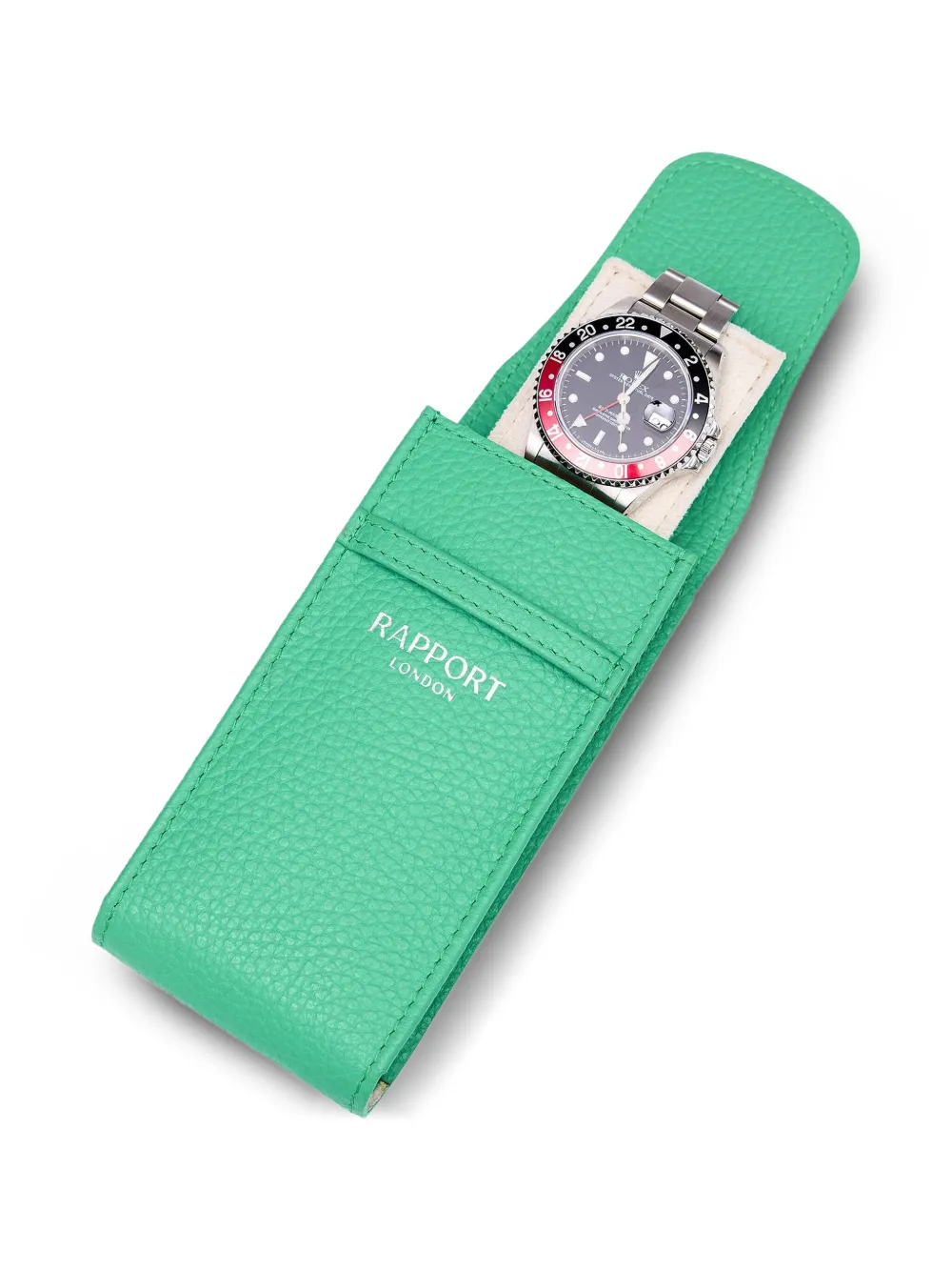 Rapport Single Watch Pouch In Green