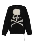 Mastermind World MJ skull-crossbones sweater - Black