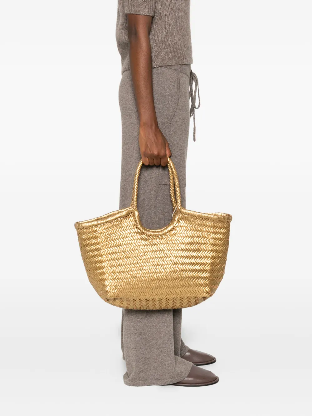 Dragon Diffusion Nantucket Tote Bag In Gold