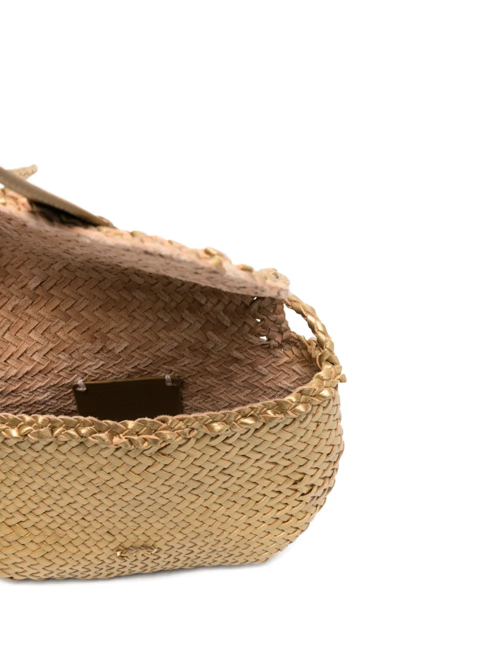 Dragon Diffusion Mini City Cross Body Bag In Gold