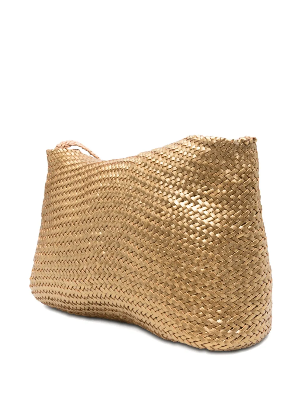 Dragon Diffusion Santa Marta Shoulder Bag In Gold