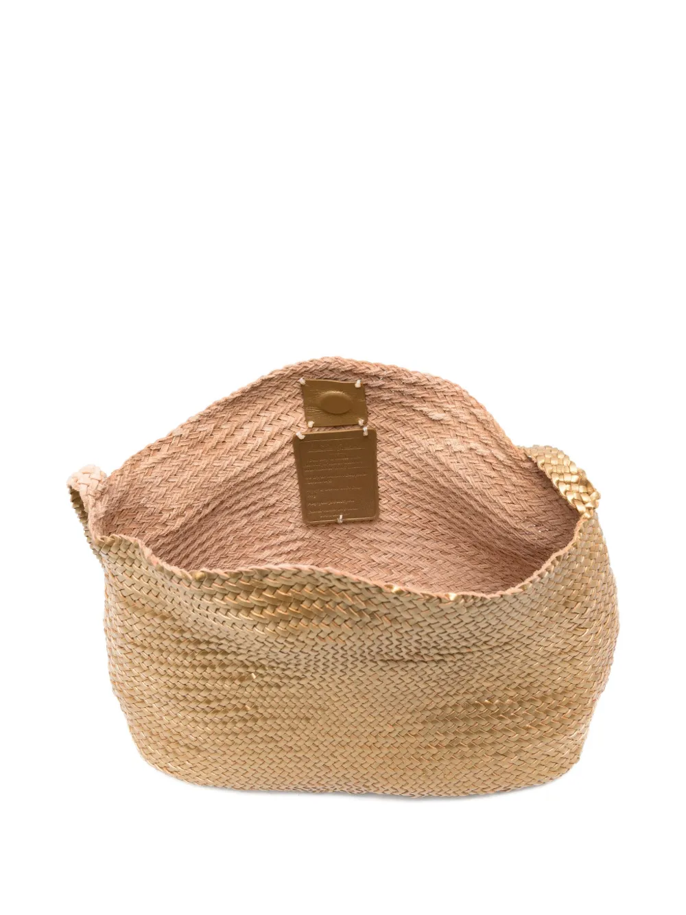 Dragon Diffusion Santa Marta Shoulder Bag In Gold