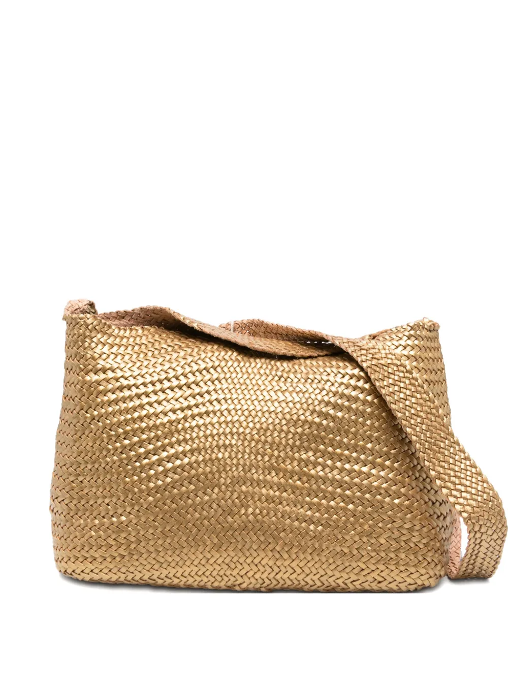 Dragon Diffusion Santa Marta Shoulder Bag In Gold