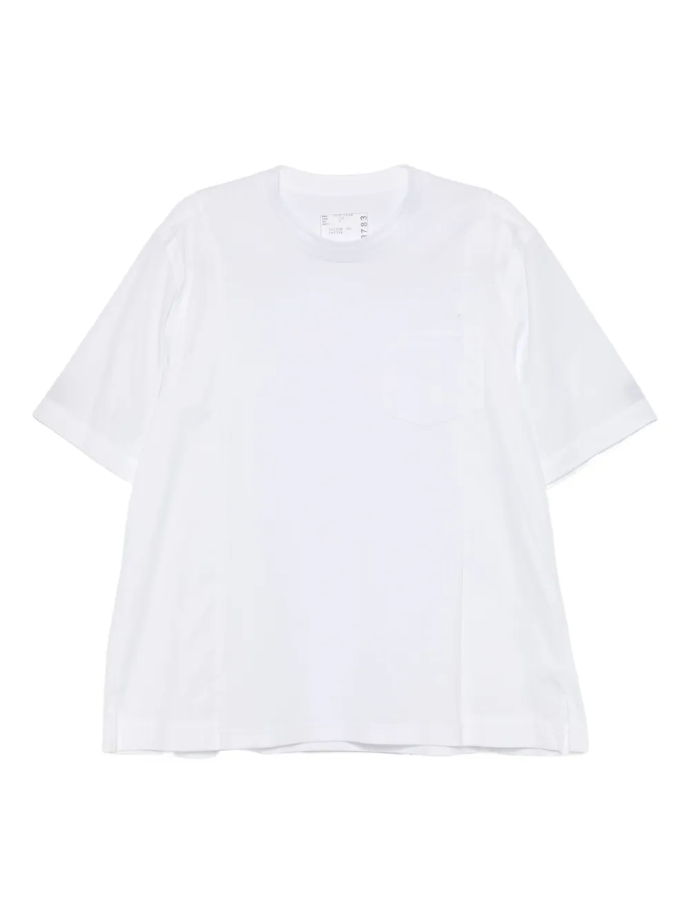 sacai playera de algodón | blanco | Image 1