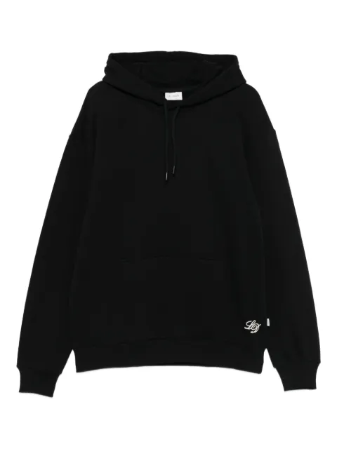 Les Deux logo-embroidered pouch-pocket hoodie