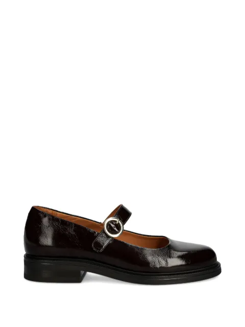 BILLI BI buckle-strap ballerina shoes
