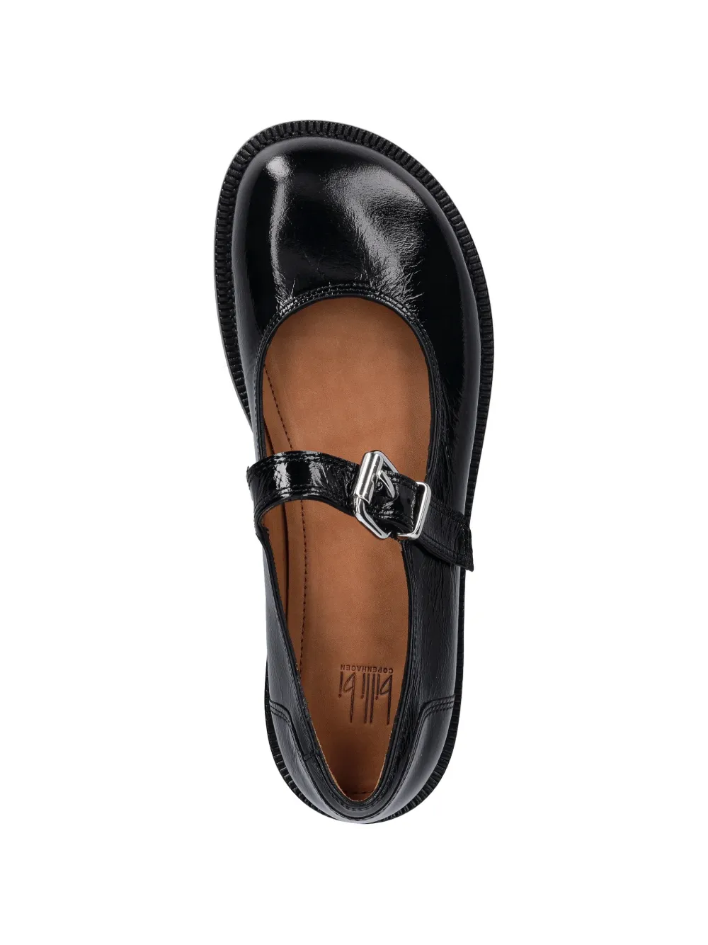 BILLI BI Ballerina's met gespbandje Zwart