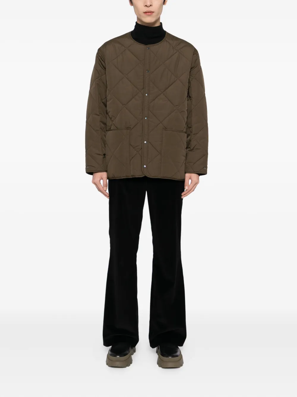 Kaptain Sunshine x Barbour quilted jacket | Down Jackets | Image 2
