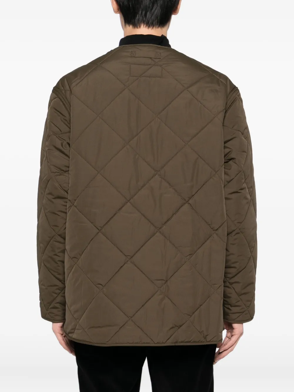 Kaptain Sunshine X Barbour Quilted Jacket In Brown