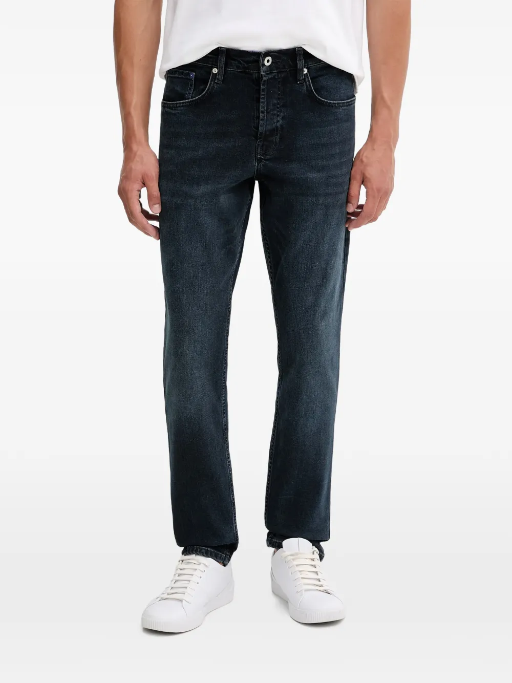 Karl Lagerfeld Jeans five-pocket jeans - Blu