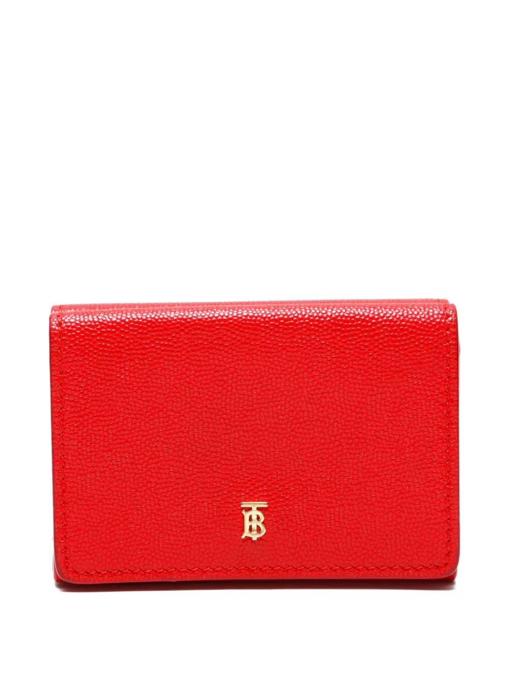 Burberry Pre-Owned 2000-2020s TB Monogram leather wallet | Red | Image 1
