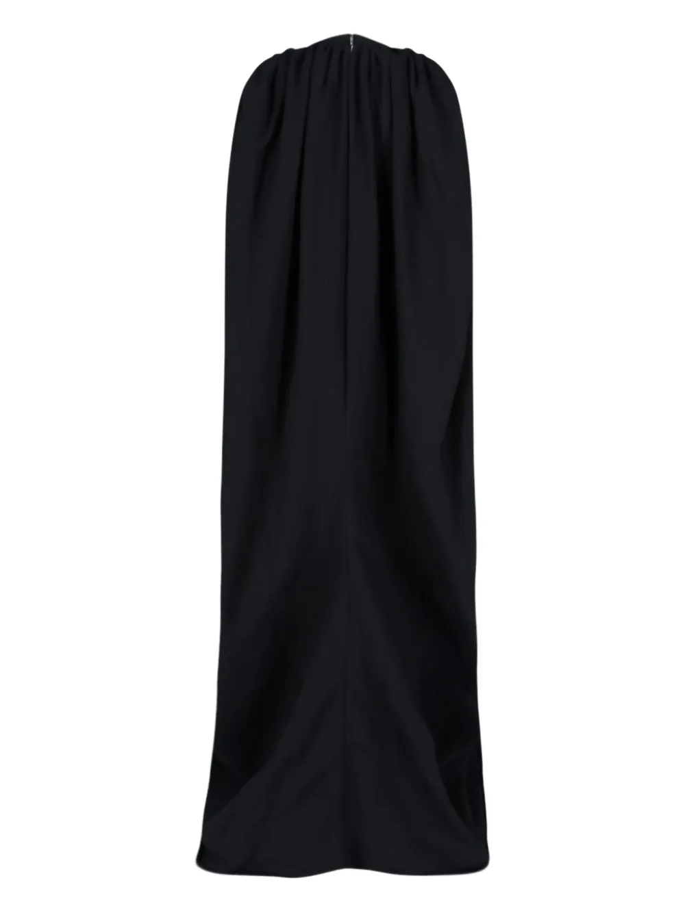 Duran Lantink draped neckline maxi dress | Black | Image 1