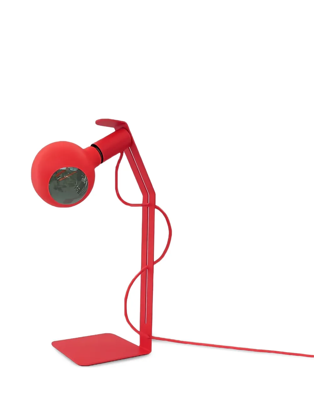 Filotto Koso Lucia spherical-shade metal desk lamp (50cm) - Rood