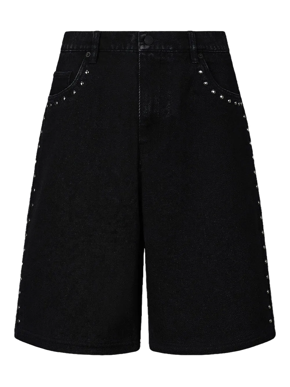 Pleasures x Daft Punk Lucky denim shorts | Black | Image 1