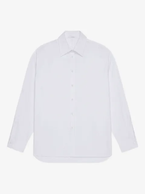 Givenchy Couture Seam Cocoon long-sleeve cotton shirt