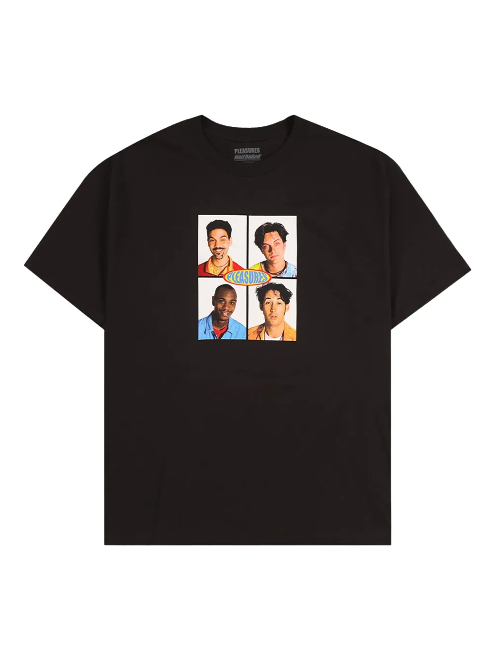 Pleasures x Half Baked Cast T-shirt | Black | Image 1