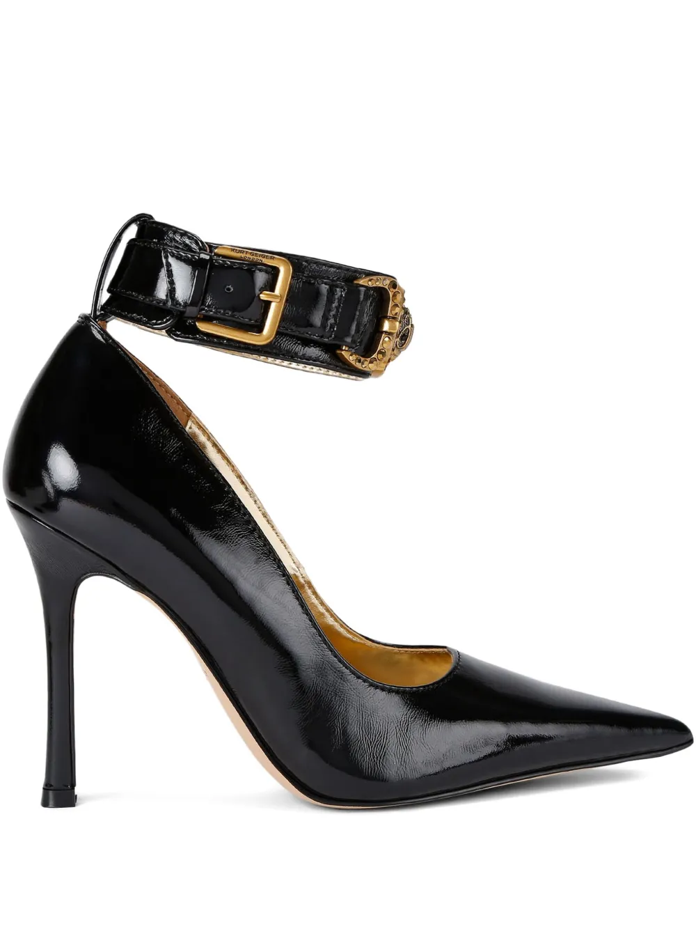 Kurt Geiger London 105 mm Mansion pumps met enkelbandje Zwart