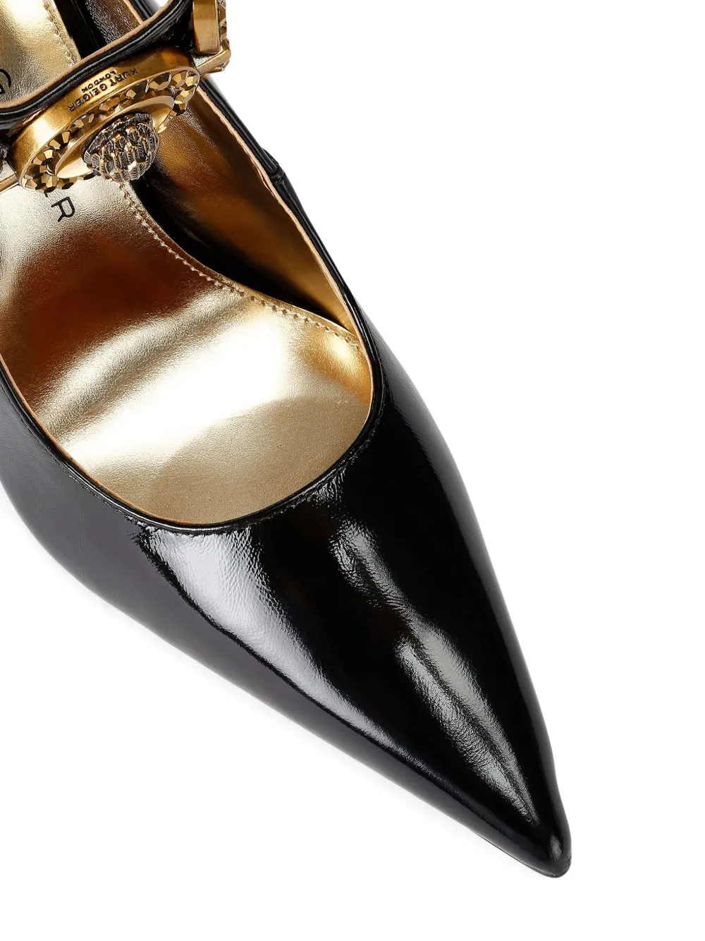Kurt Geiger London 105 mm Mansion pumps met enkelbandje Zwart