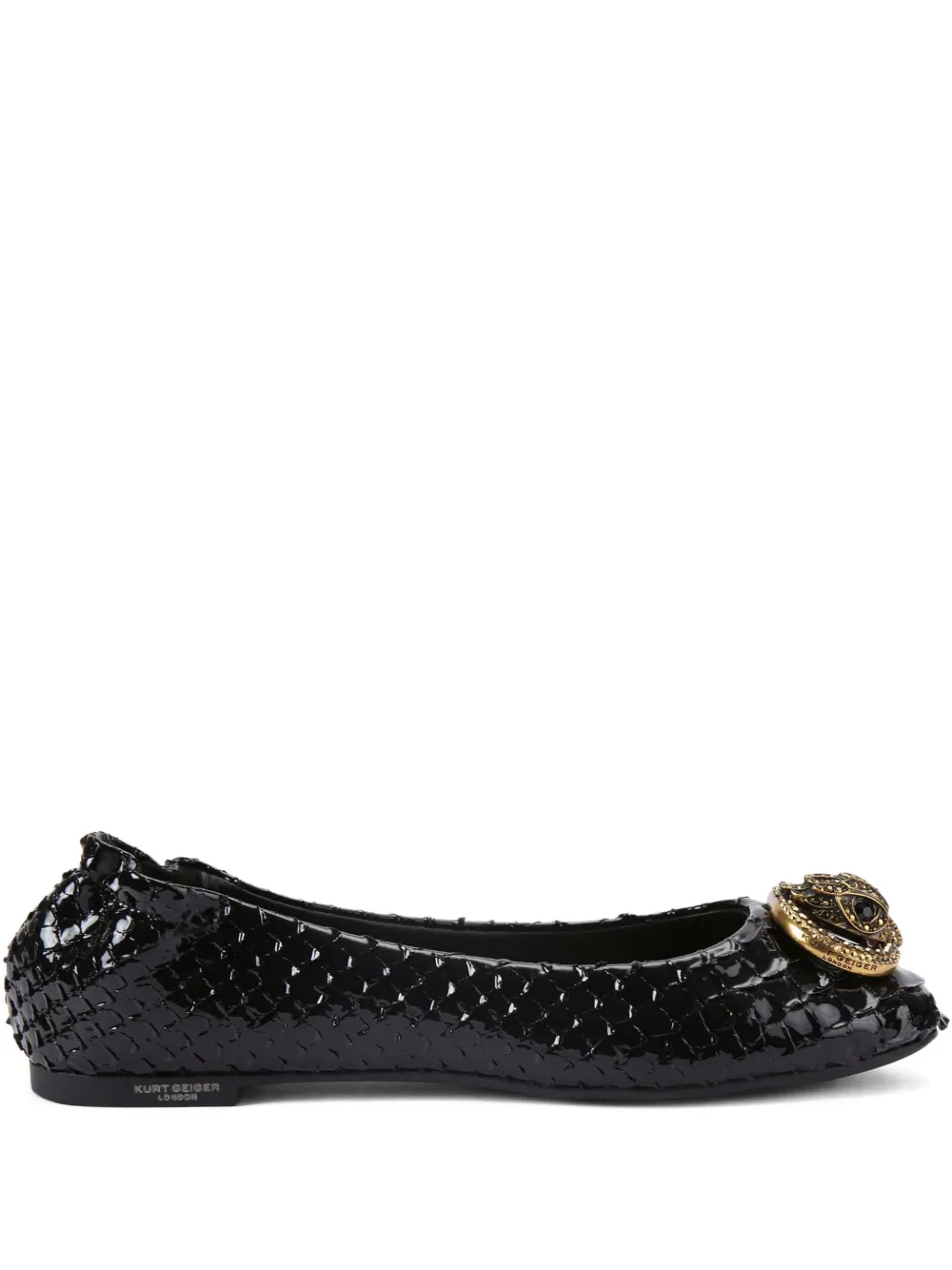 Kurt Geiger London Chelsea ballet flats Black