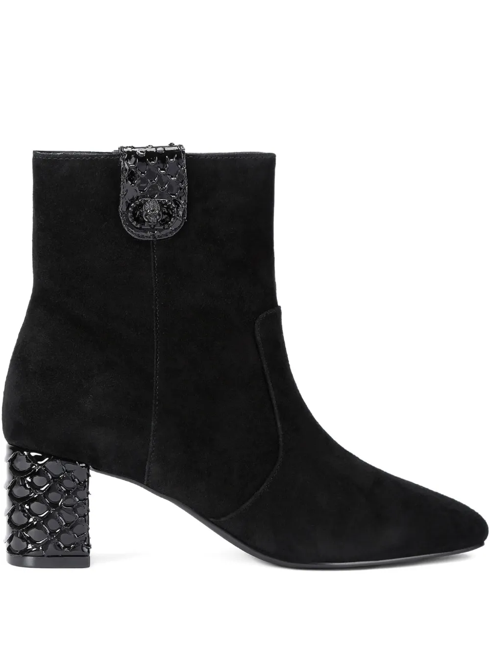 Kurt Geiger London 55 mm Chelsea enkellaarzen Zwart