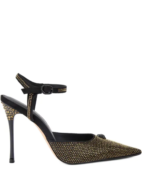 Kurt Geiger London zapatillas Eagle con detalles de cristal y tacón de 105mm