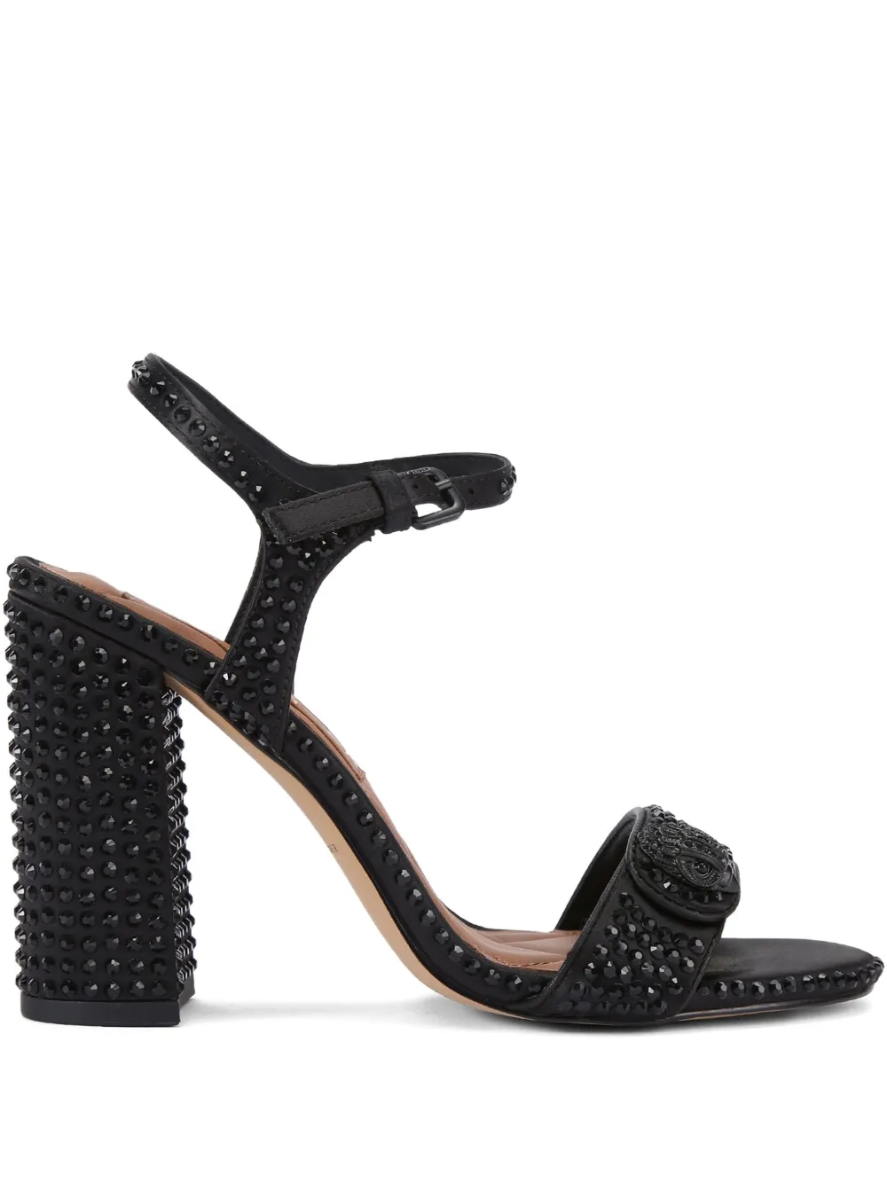 Kurt Geiger London Kensington Langley sandalen verfraaid met kristallen Zwart