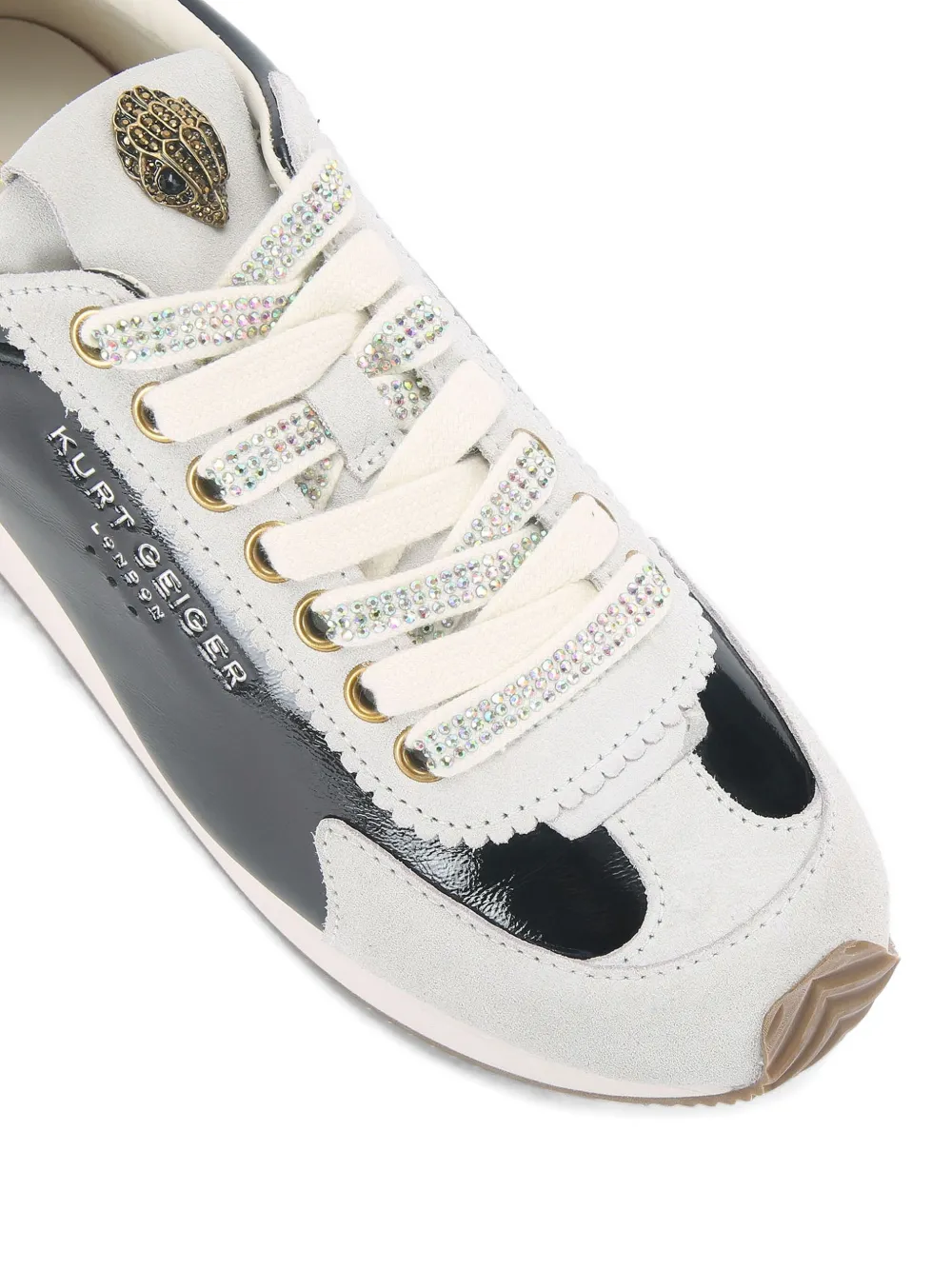 Kurt Geiger London Islington Pump sneakers verfraaid met kristallen Zwart